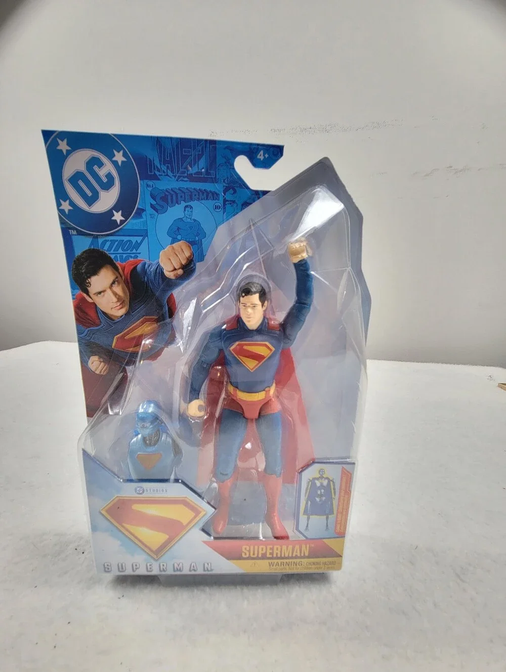 Spin Master DC Superman (2025 Movie) 4-Inch Action Figure – Collect to Build Ser